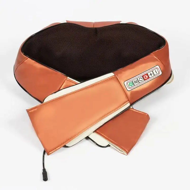 3D Shoulder Massager Shawl for Kneading Shiatsu Infrared Heated Kneading ,Car/Home Massagem Cervical Back Neck Massage