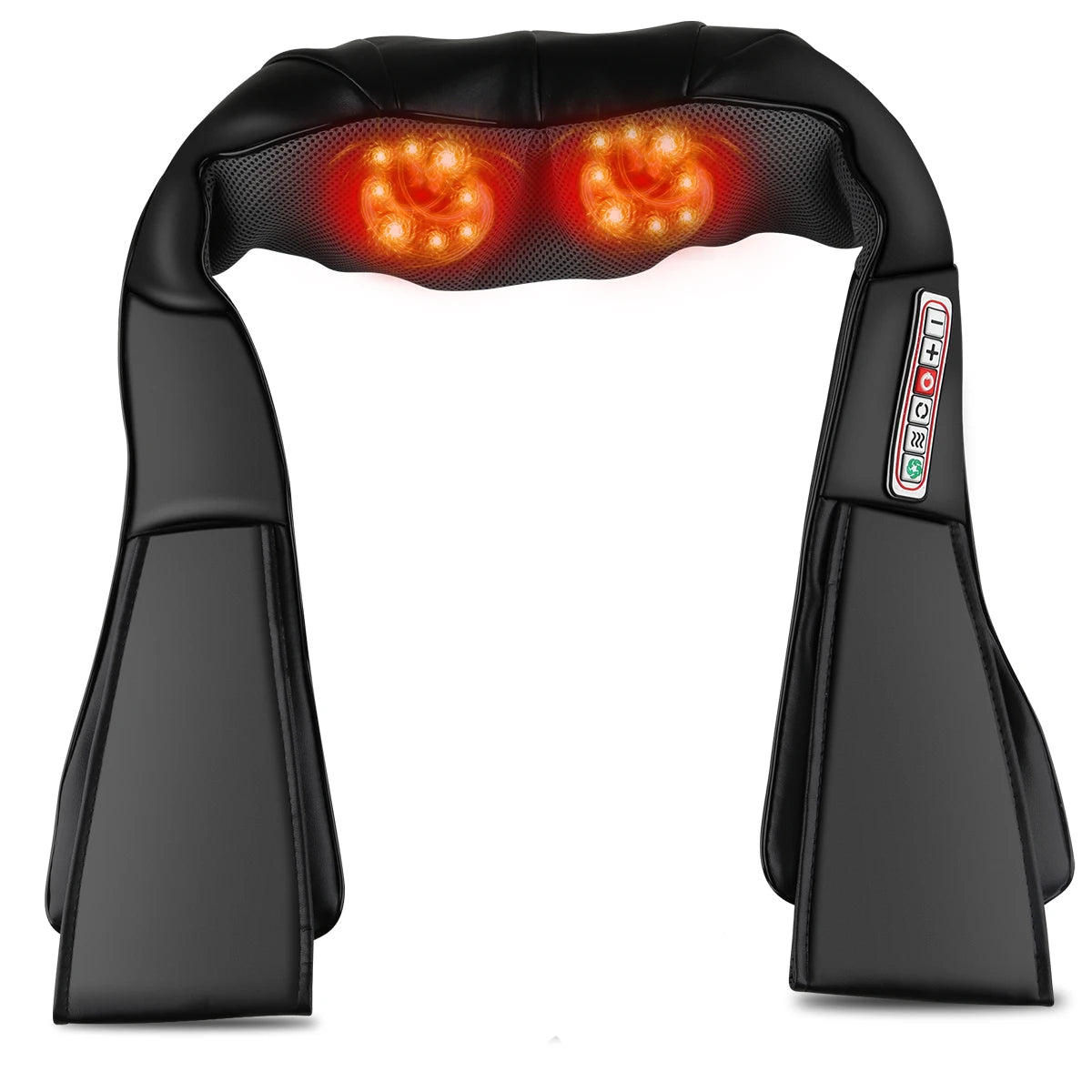 3D Shoulder Massager Shawl for Kneading Shiatsu Infrared Heated Kneading ,Car/Home Massagem Cervical Back Neck Massage
