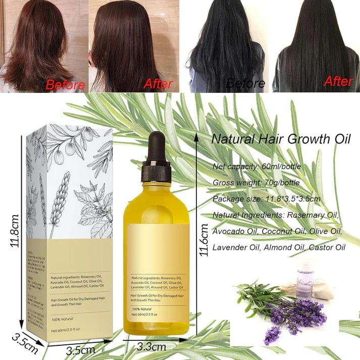 Veganic Natural Hair Growth Oil