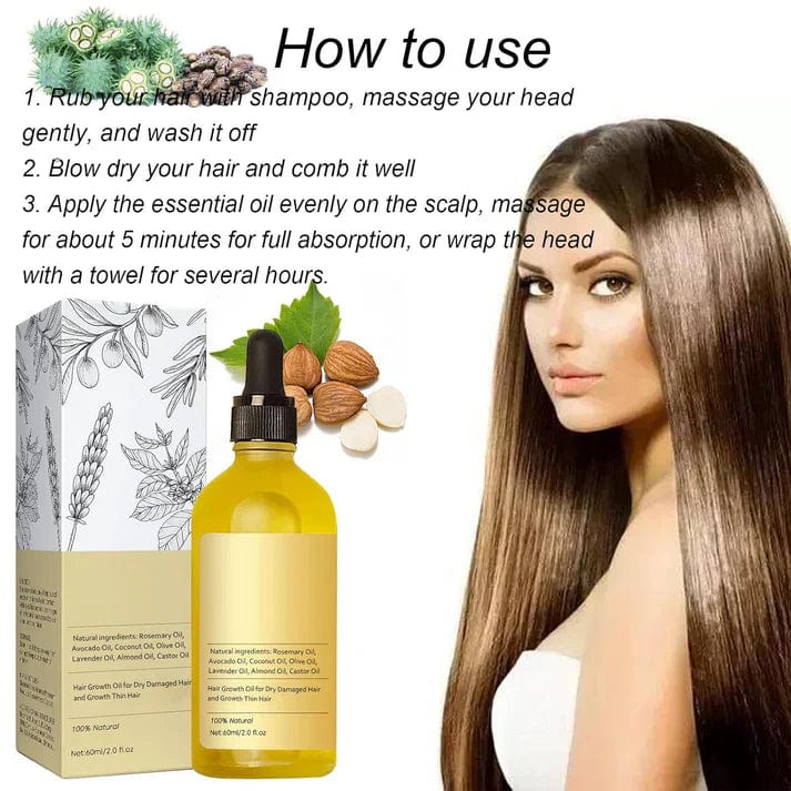 Veganic Natural Hair Growth Oil