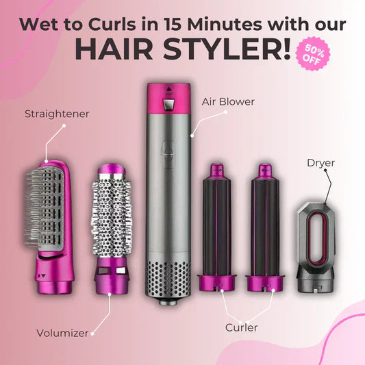 5-In-1 Multifunctional Hair styler